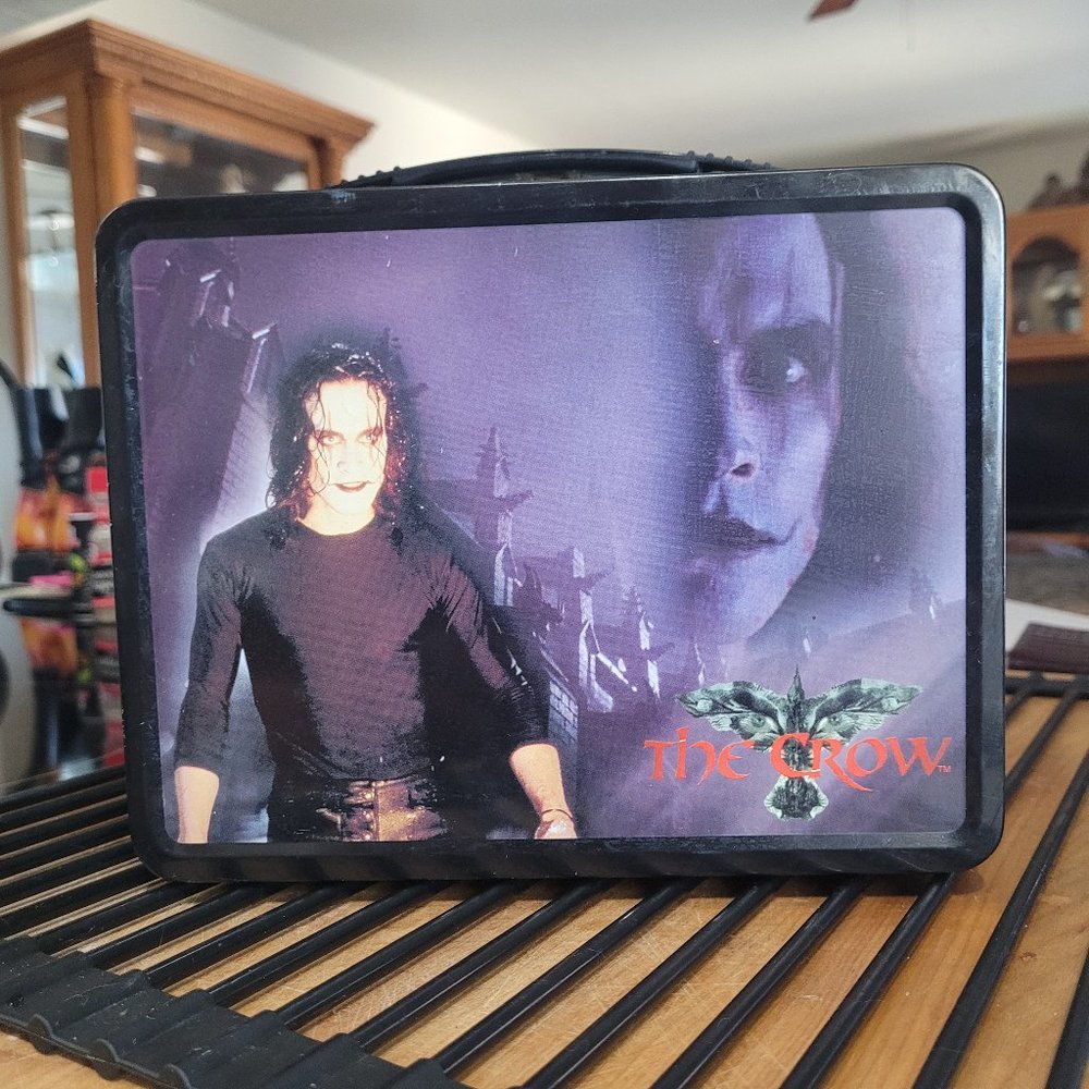 Vintage Collectible: 2003 Lunchbox - "The Crow" with Thermos - Never Used